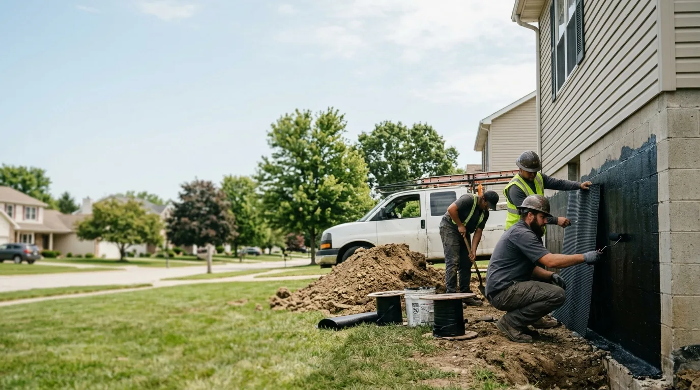 Basement Waterproofing in Huntingburg, IN near me